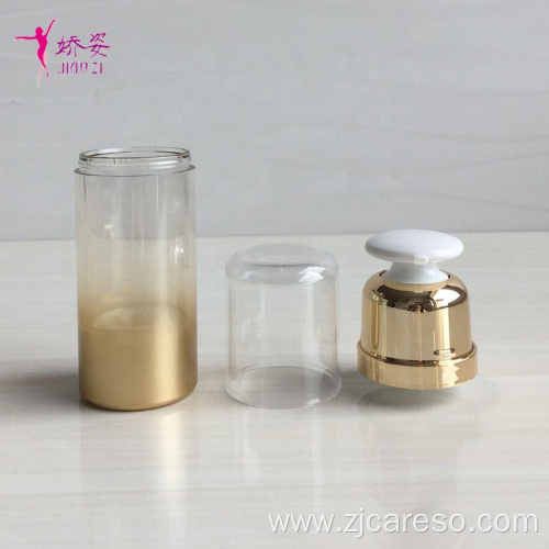 well Cosmetic Packaging Airless Pump Lotion Bottle Set